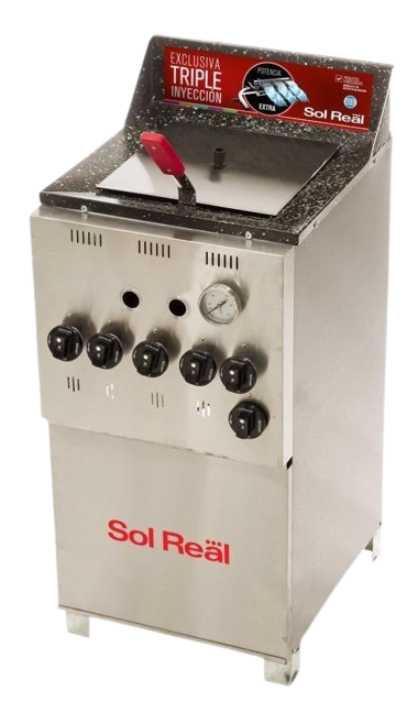 Freidora 18l 1canasto gev triple inyeccion sol real -003448