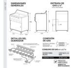 Freidora 42l 3canastos gnv triple inyeccion sol real -004087 - Imagen 3