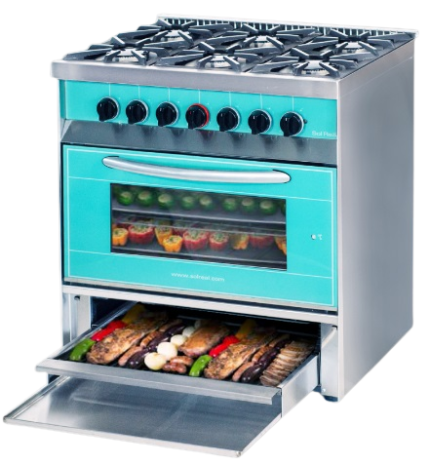 Cocina mini 6h c/parrilla r/fundicion vid verde sol real -008736
