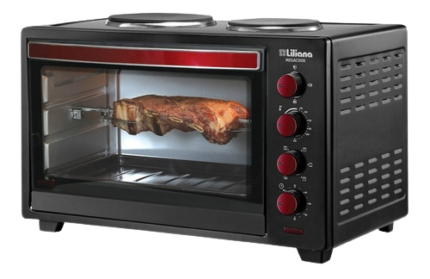 Horno electrico 60L megacook 2 anafes liliana -007681