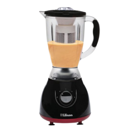 Licuadora frisky 1.8lts negro/rojo liliana - 007064