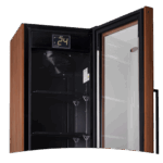 Exhibidora vertical 310l.nordica black INELRO -009912 - Imagen 2