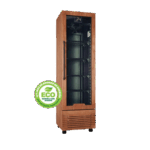 Exhibidora vertical 310l.nordica black INELRO -009912