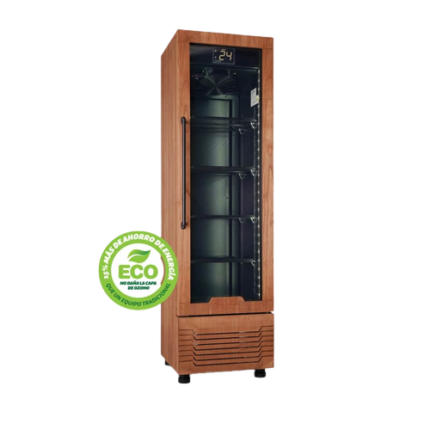 Exhibidora vertical 310l.nordica black INELRO -009912