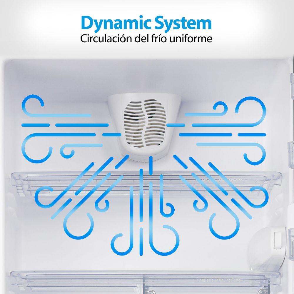 h5 Heladera c/freezer negro mate 413L. KOH-I-NOOR -010093 - Imagen 5