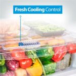 Heladera c/freezer negro mate 413L. KOH-I-NOOR -010093 - Imagen 8