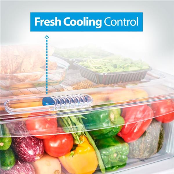 h8 Heladera c/freezer negro mate 413L. KOH-I-NOOR -010093 - Imagen 8