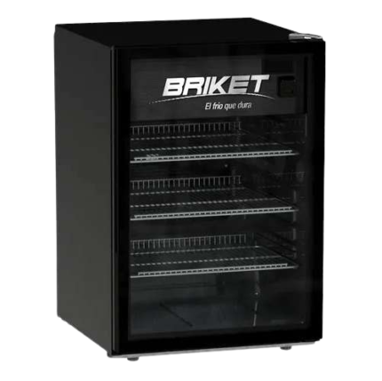 Exhibidora ver.premium 1200CI.full GLASS BRIKET -010116