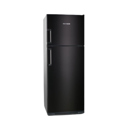 Heladera c/freezer negro mate 413L. KOH-I-NOOR -010093