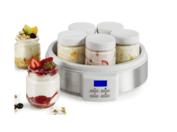Yogurtera YM3010P platead.7 jarros/200ml ATMA - 011001
