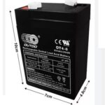 Bateria Para Balanza 6V 4.5 A SYSTEL - 001859