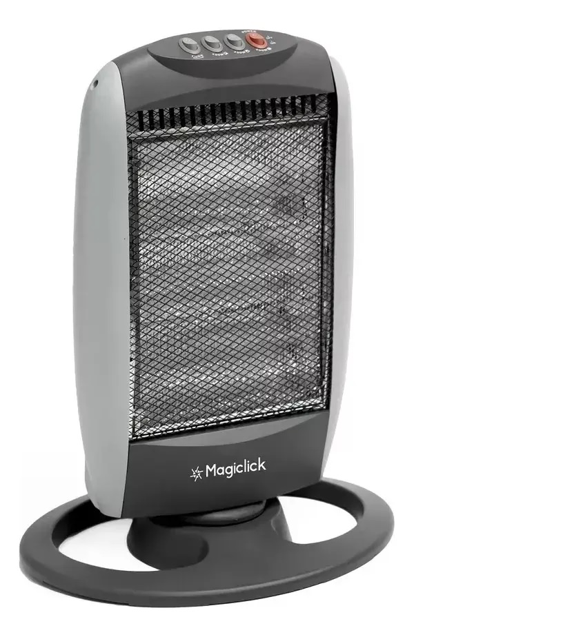 011624 Estufa Halogena Giratoria Gris 1200W MAGICLICK - 011624 - Imagen 1