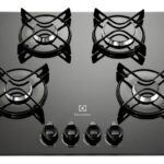 Anafe a gas 4 horn. negro GC60M 60cm ELECTROLUX - 011567