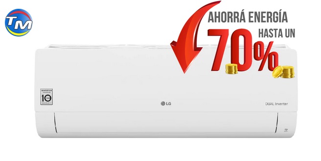010106 Aire ac. Split 3517w 3000fr f/c inverter LG - 010106 - Imagen 1