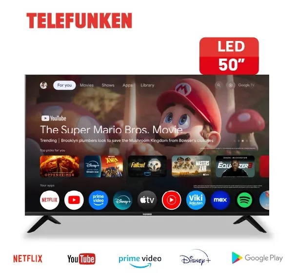 011580 Led 50 TK5026UG6G smart tv TELEFUNKEN - 011580 - Imagen 1